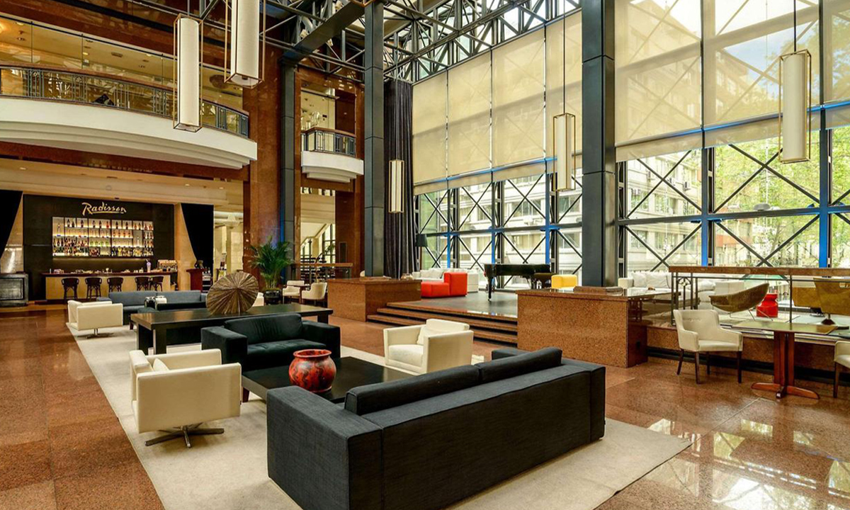 5 Experience luxury at Radisson Montevideo Hotel with stunning river views and top-notch amenities. Enjoy a private city tour and explore Punta del Este