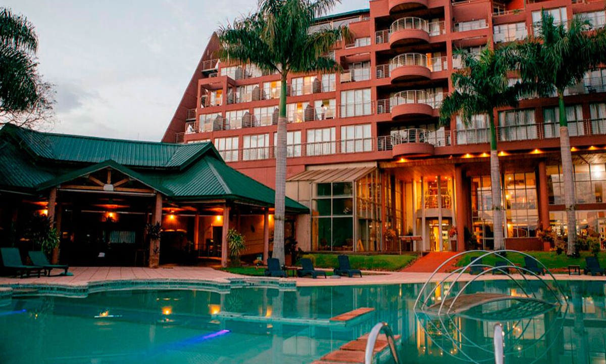 2 Explore the majestic Iguazu Falls in luxury, staying at the lavish Amerian Portal del Iguazu.
