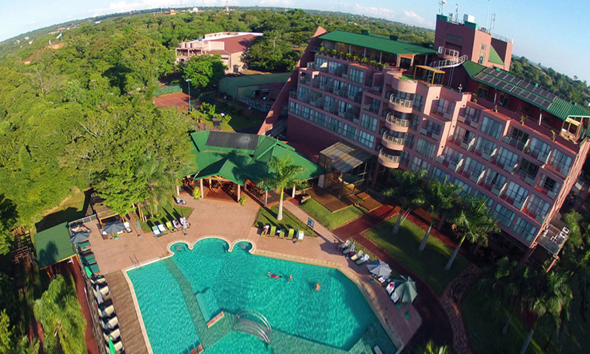 3 Explore the majestic Iguazu Falls in luxury, staying at the lavish Amerian Portal del Iguazu.