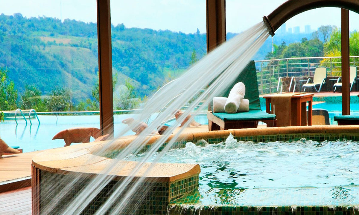 5 Explore the majestic Iguazu Falls in luxury, staying at the lavish Amerian Portal del Iguazu.